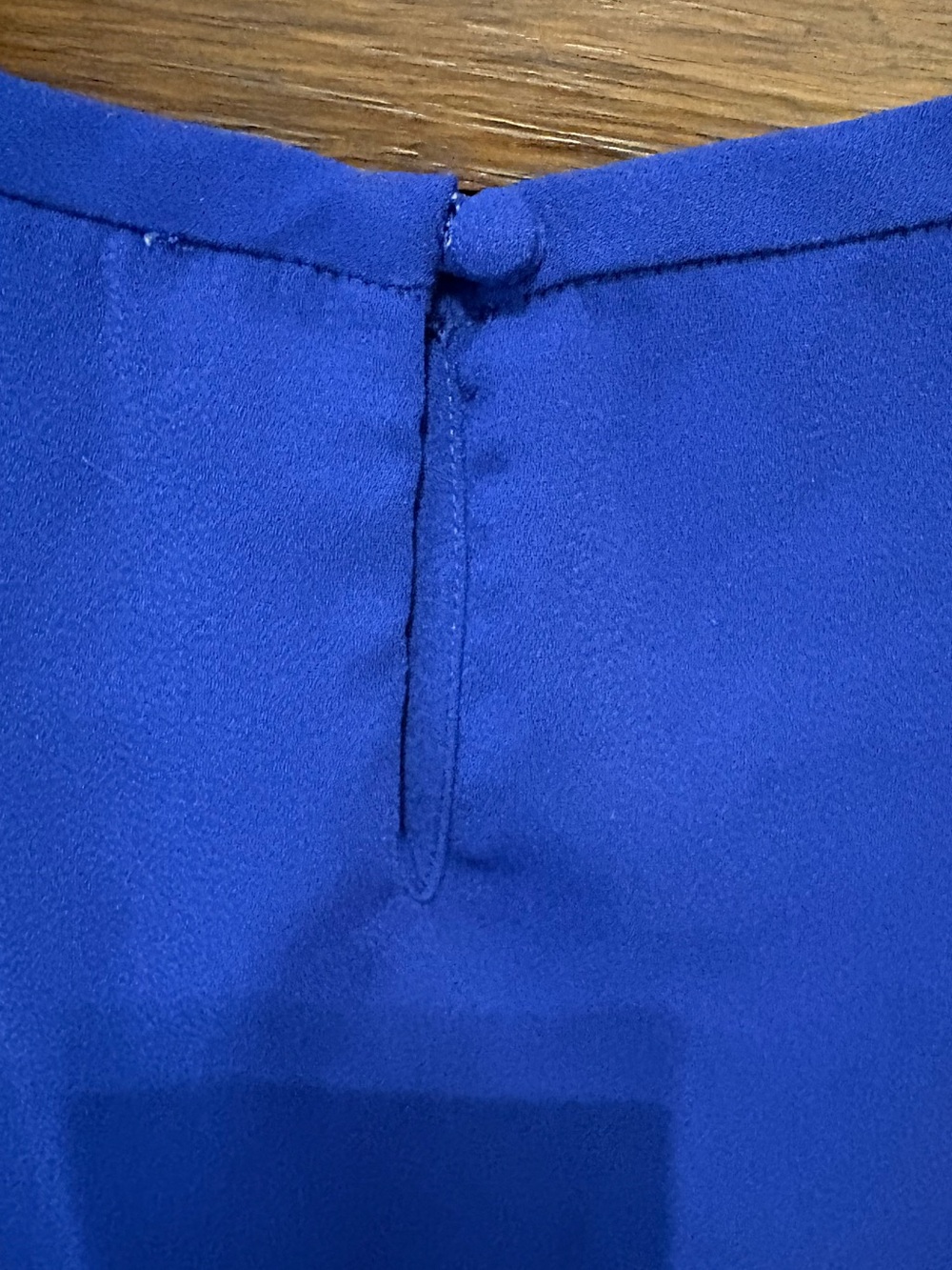 J. Crew Sleeveless Cerulean Pleat Front Women's Shell Top - Picture 4 of 4